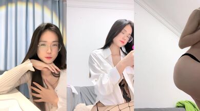 推荐~极品学妹~好性感啊【听者貌貌】刮毛黑牛跳蛋~超级骚~身材棒，喷血撸管必看 (4)